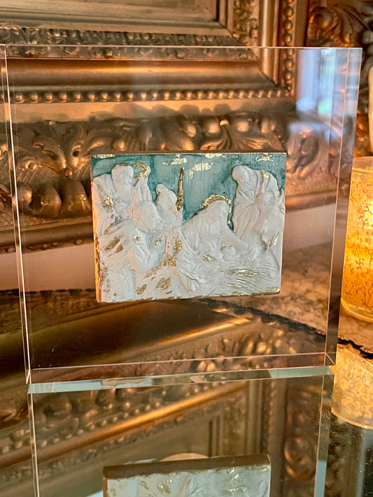 The Nativity on Acrylic