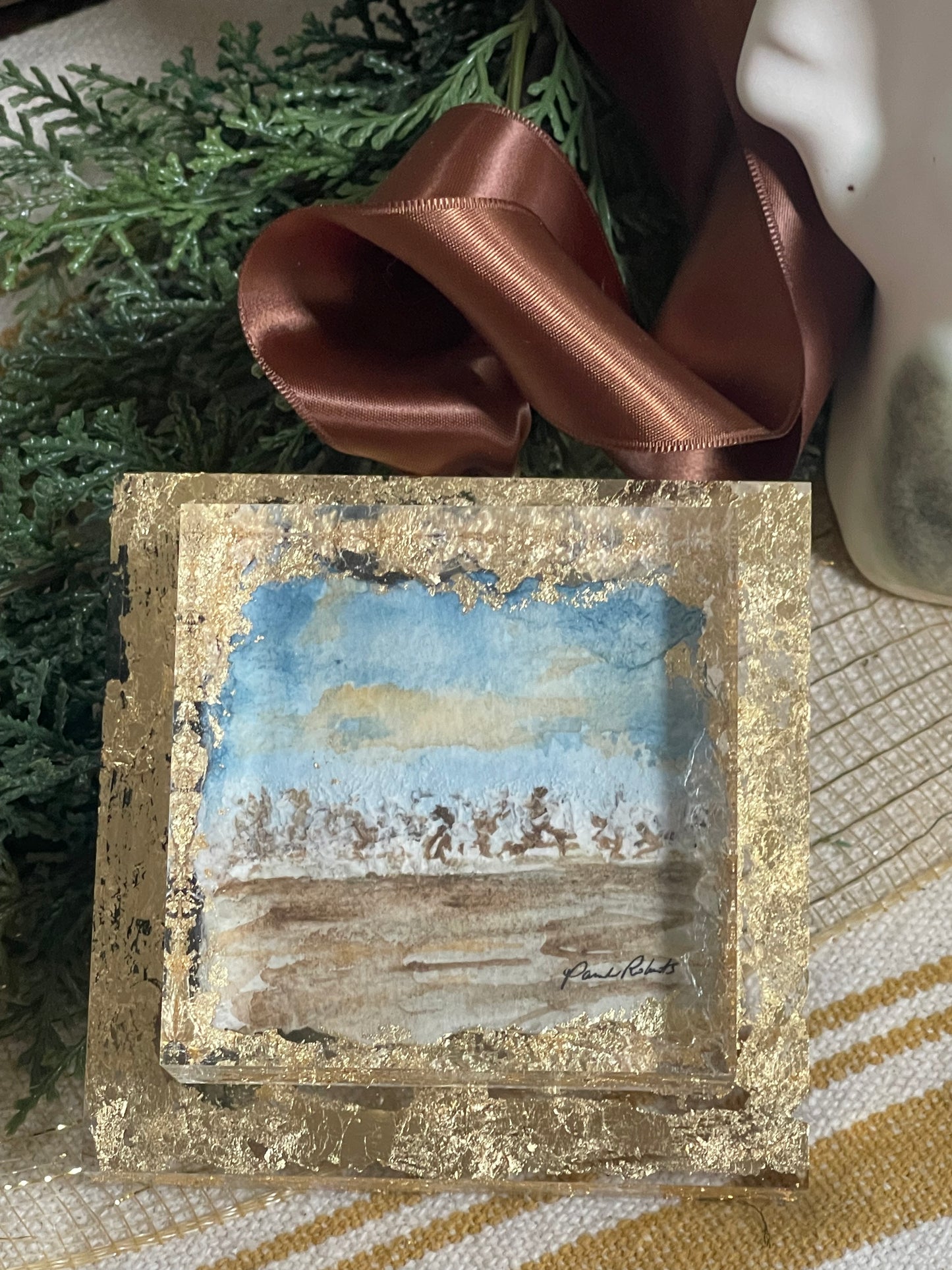 “Cotton in Amber Light”