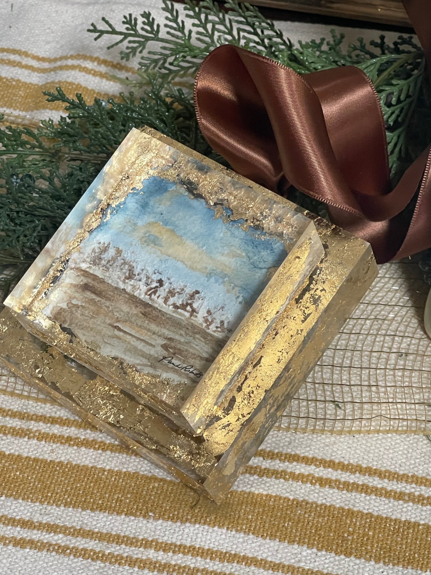 “Cotton in Amber Light”