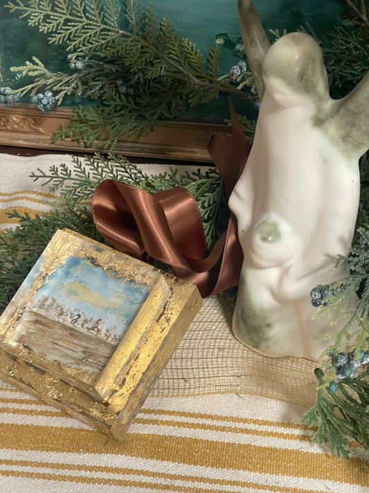 “Cotton in Amber Light”