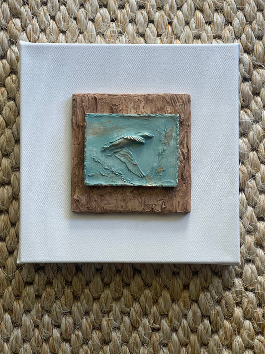 Delta Migration with textural background