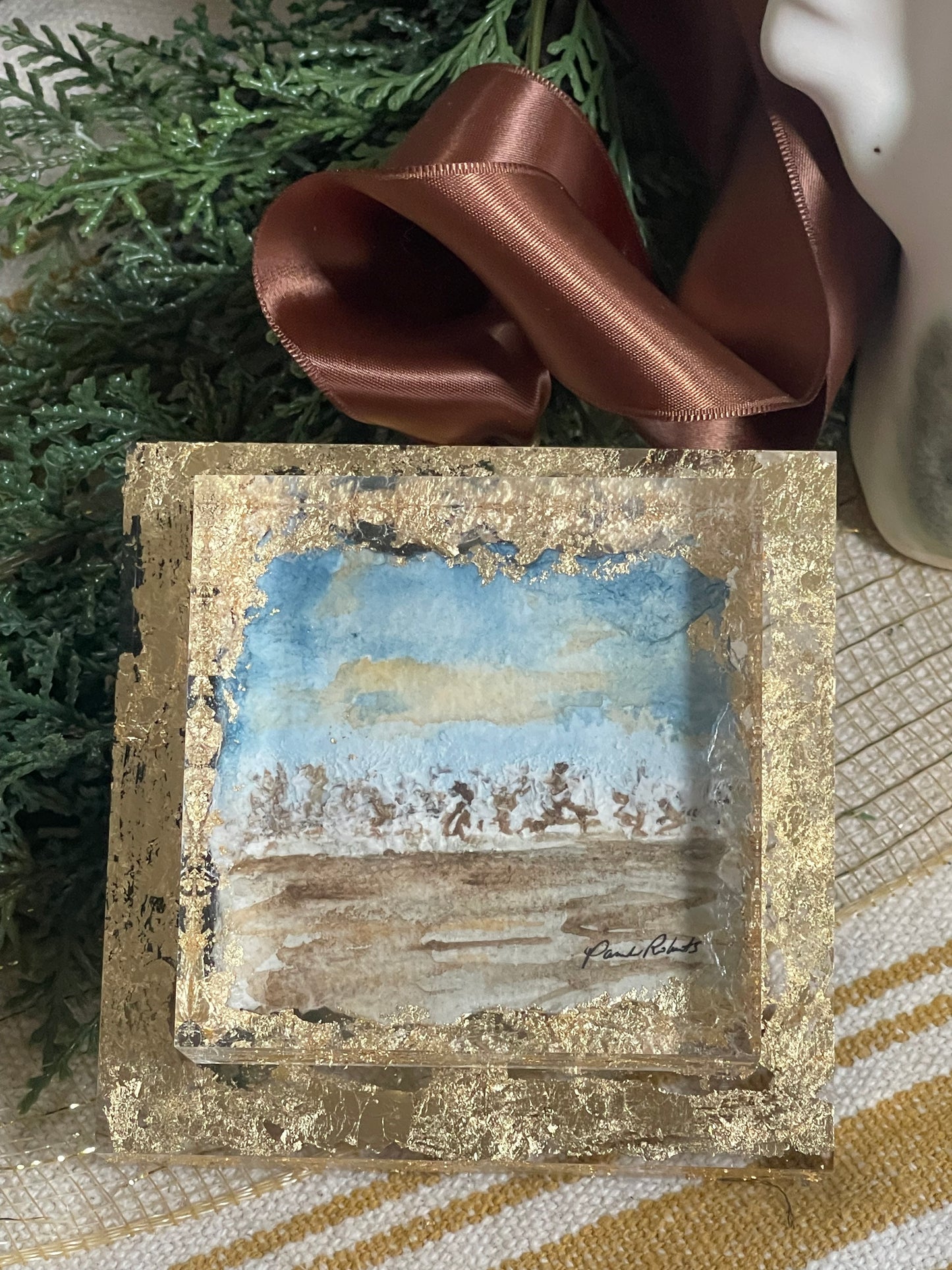 “Cotton in Amber Light”