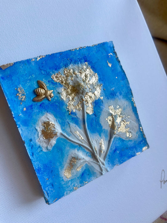 Gilded Meadow in Delft Blue